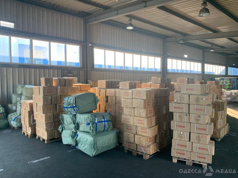 На Одесской таможне конфисковали 21 тонну контрабанды из Китая (фоторепортаж)