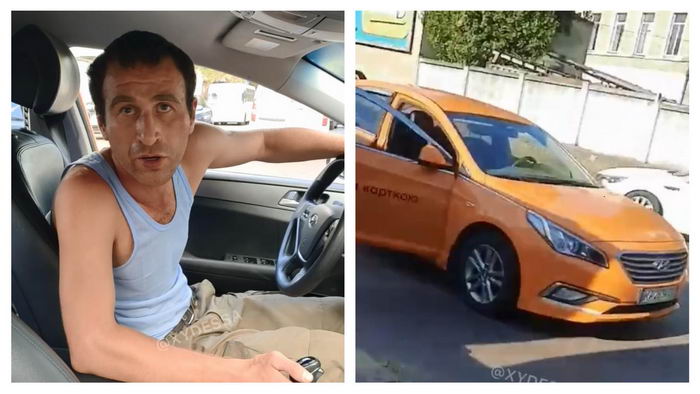 Пьяный таксист в центре Одессы: “Я беспредельничаю, потому что знаю законы” (видео)