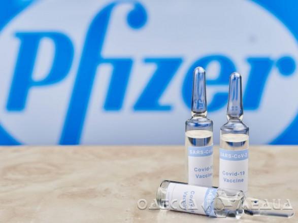 В Одесский регион доставили свыше 20-ти тысяч доз вакцины Pfizer
