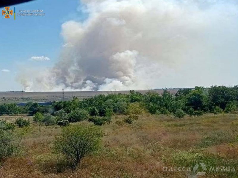 В Одессе объявлен чрезвычайный уровень пожарной опасности
