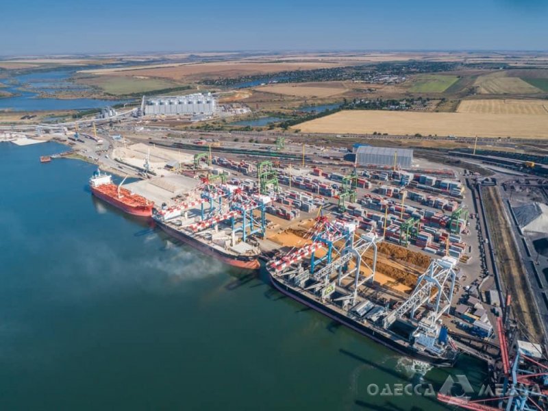 С начала года порт «Пивденный» на 22% сократил перевалку грузов