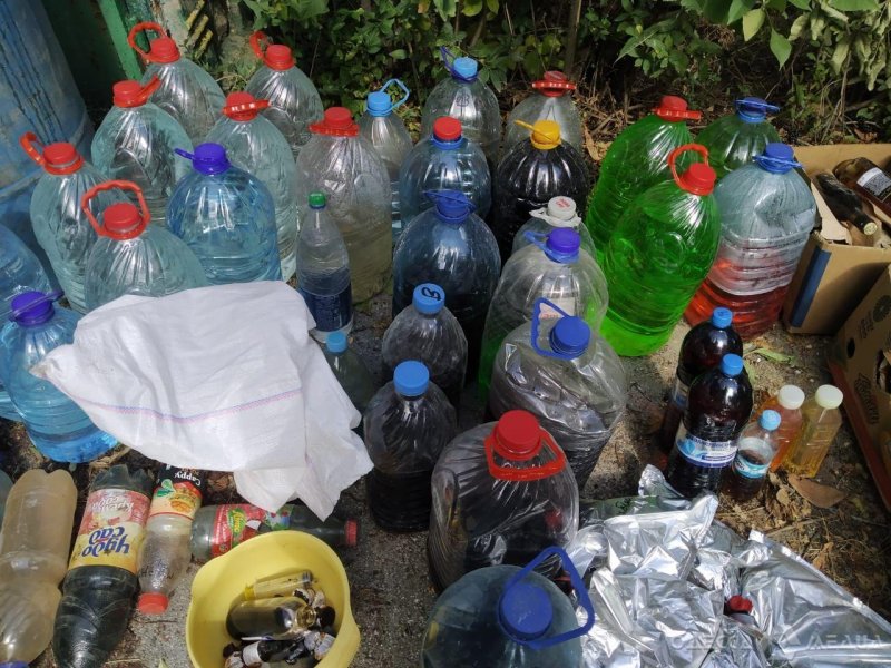 Житель Одесской области попался на изготовлении «элитного» алкоголя (фоторепортаж, видео)