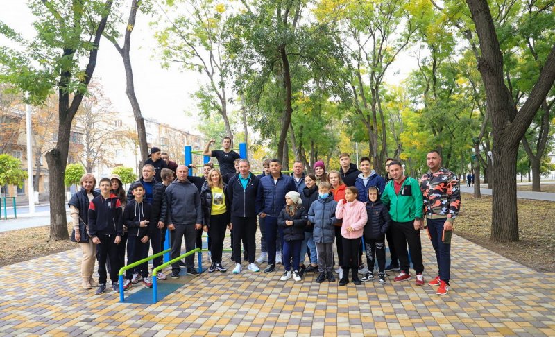 Первый активный парк для спортивной молодежи открыт в Измаиле