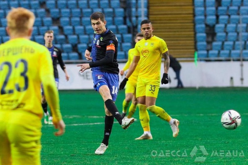 «Черноморец» одержал первую победу в сезоне на своем стадионе