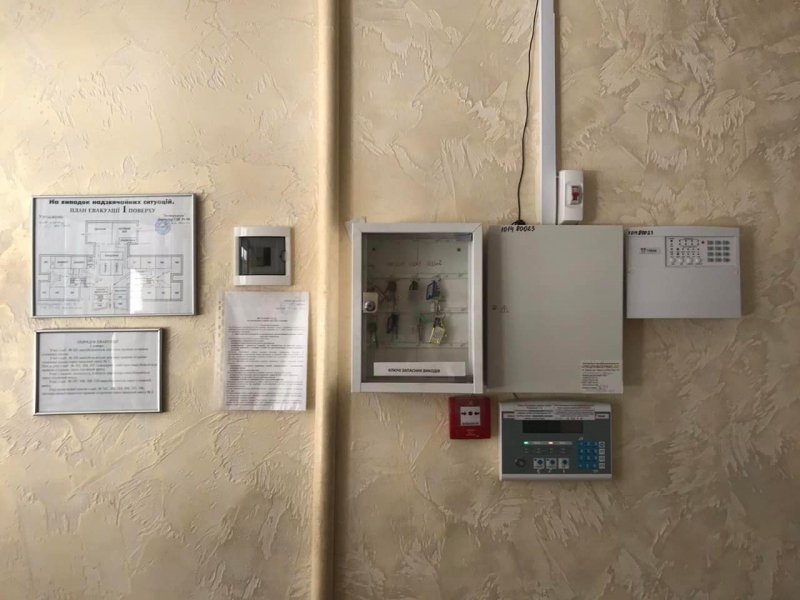 Одесские школы оборудованы автоматическими системами противопожарного оповещения (фото)