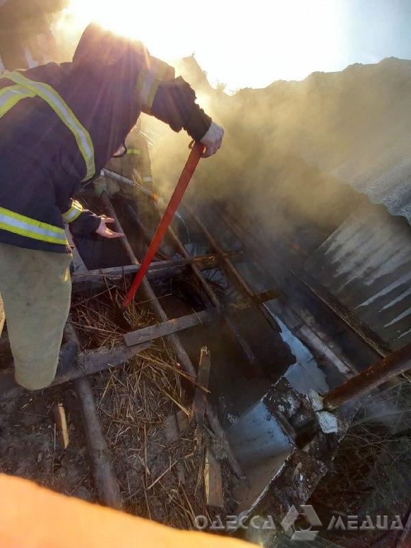 Пожар в Одесской области: хозяин дома надышался угарным газом