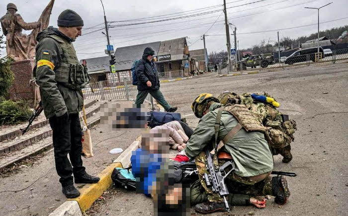 В Ирпене российские оккупанты расстреляли семью с двумя детьми – они шли на эвакуацию