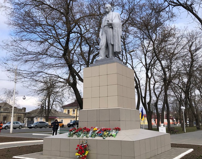 Измаил отметил 208-ю годовщину со Дня рождения Тараса Шевченко