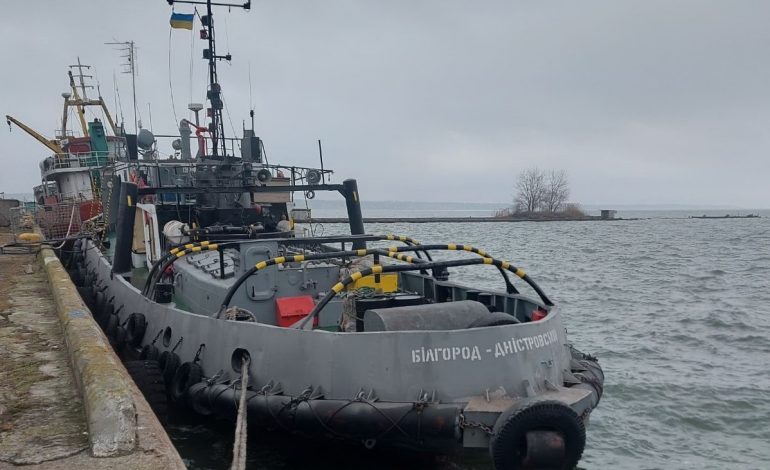 В морской порт Белгорода-Днестровского вернулся после ремонта буксир