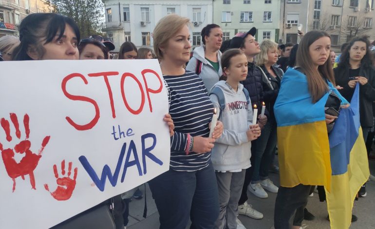 В Болгарии почтили память погибших в войне России против Украины (фото)