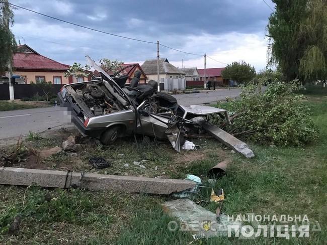 В результате аварии в Одессе погиб мужчина со своим 12-летним сыном