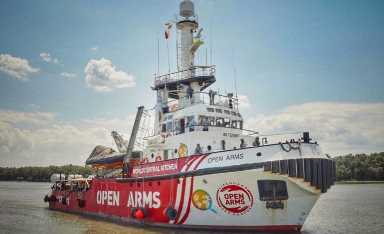 В Измаил прибыло судно Open Arms