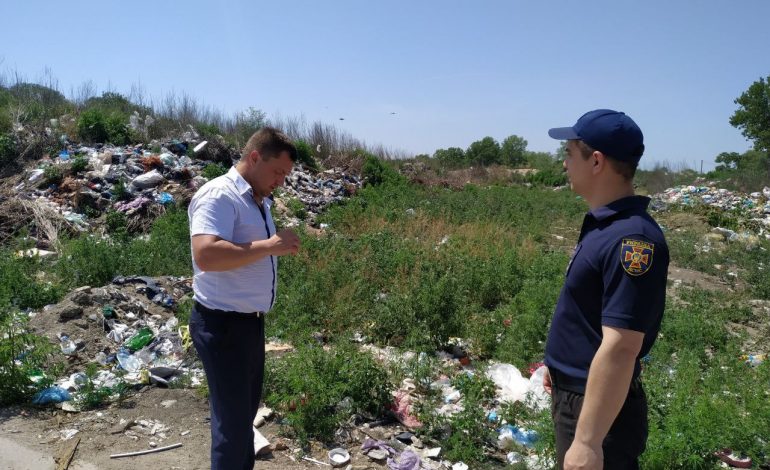 Спасатели Измаильского района провели рейд на полигонах бытовых отходов