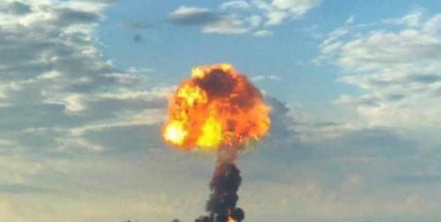 В Днепропетровской области три крылатые ракеты рашистов взорвали нефтебазу