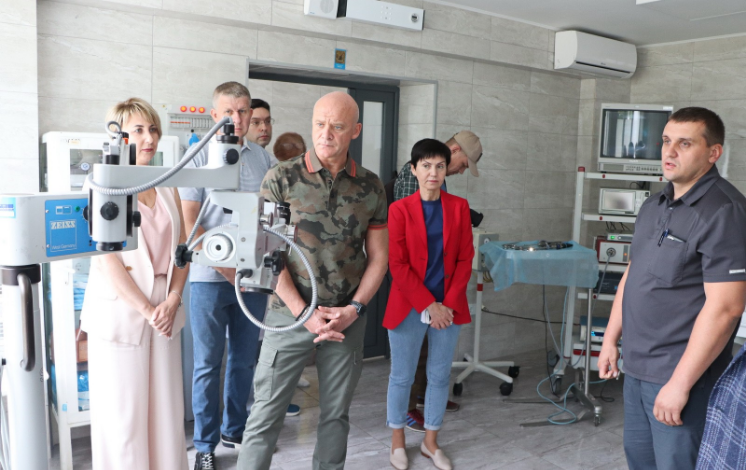 Одесская больница получила медоборудование от города-побратима Регенсбург