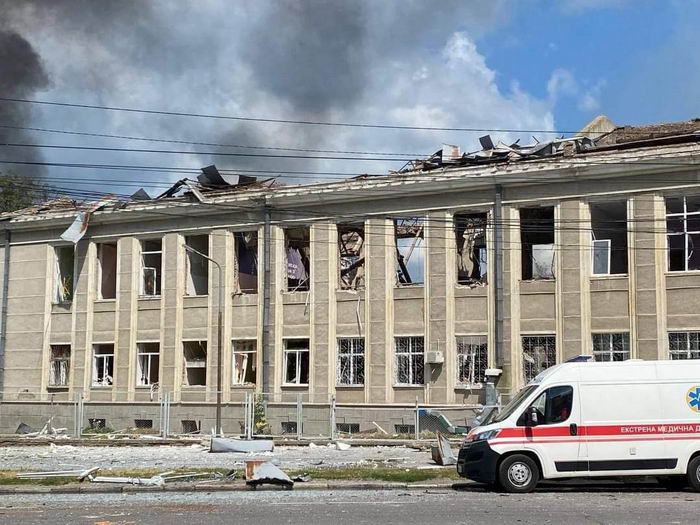 В уничтоженном Доме офицеров в Виннице планировался благотворительный концерт