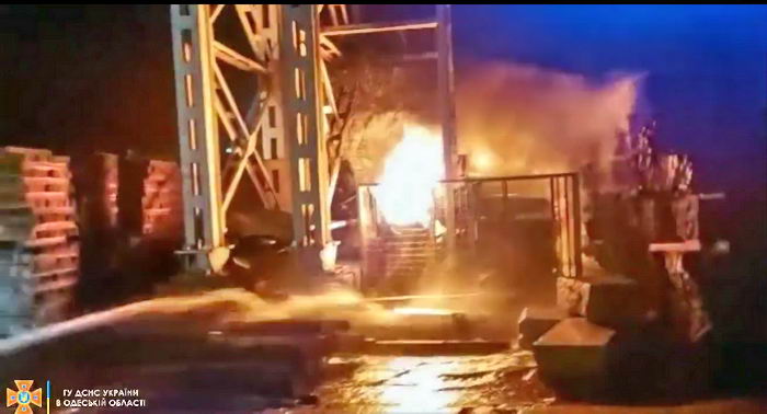 В Одесском порту ликвидировали пожар