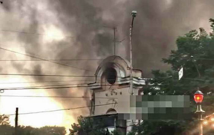 В центре Одессы при пожаре погиб человек
