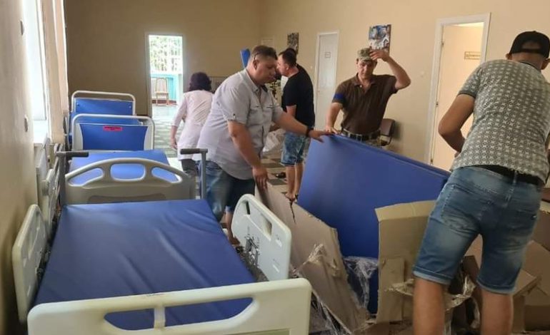 Измаильский пограничный госпиталь получил новые матрасы для функциональных кроватей