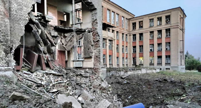 В Донецкой области российские оккупанты разрушили очередную школу
