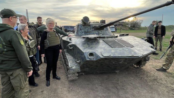 Одессу посетила министр обороны Германии