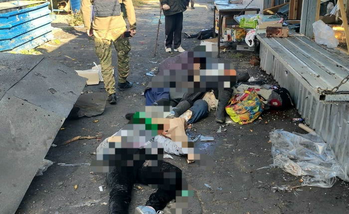 Рашисты обстреляли рынок в Авдеевке – 7 мирных жителей погибли
