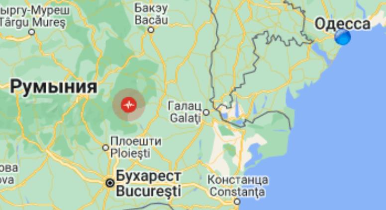 В Одессе почувствовали землетрясение из Румынии
