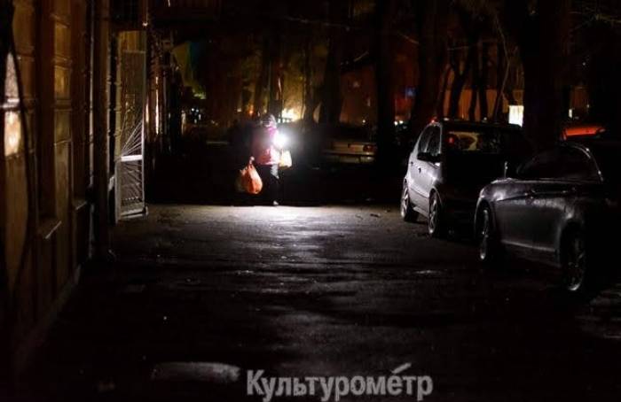 В Одессе во время блэкаута произошло дерзкое ограбление
