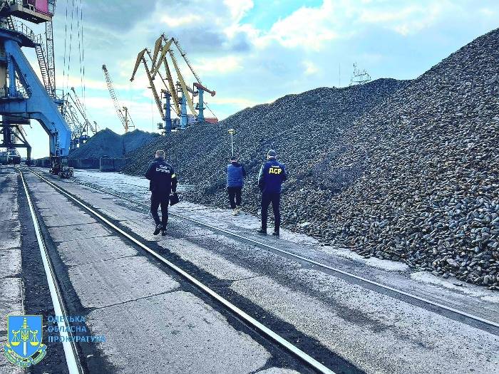 В порту Большой Одессы нашли российскую железную руду