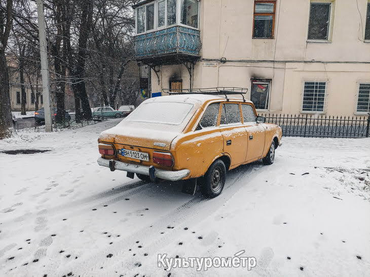 Первый снег в Одессе (18 фото)