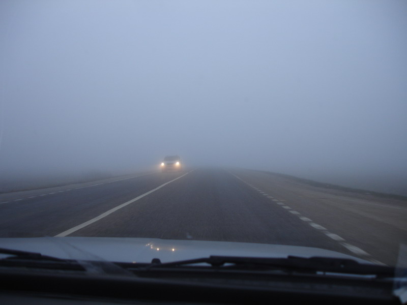 Водителей предупреждают о густом тумане в Одесской области