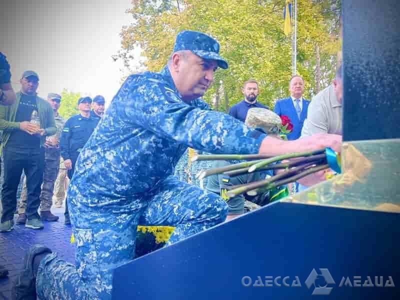 В одесском дендропарке Победы открылся мемориал в память павших военных моряков