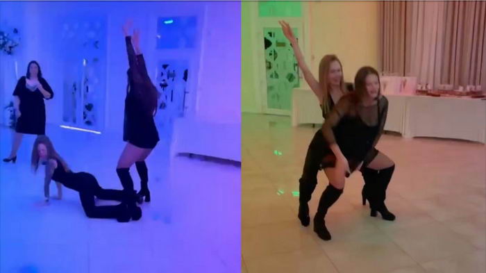 В Одессе на корпоративе танцевали под российскую музыку (видео)