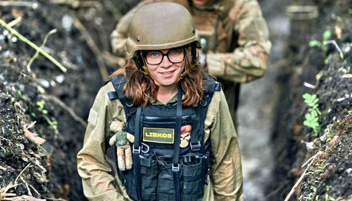 Военный фотограф из Одессы Влада Либерова получила ранение возле Авдеевки