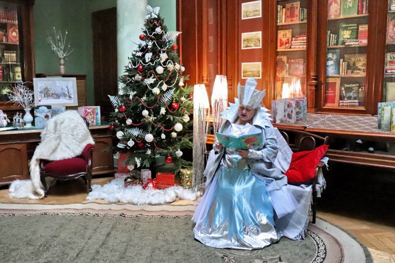 В Одесской научной библиотеке продолжили рождественско-новогоднюю программу «Книжный чудесный мир»