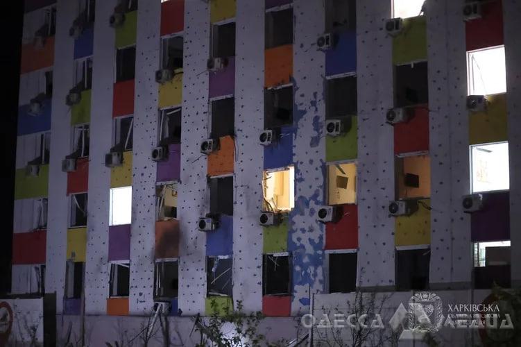 Россияне ударили по Харькову беспилотниками: 48 пострадавших, разрушения в четырёх районах