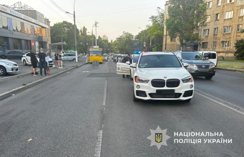 На Краснова BMW сбило пешехода
