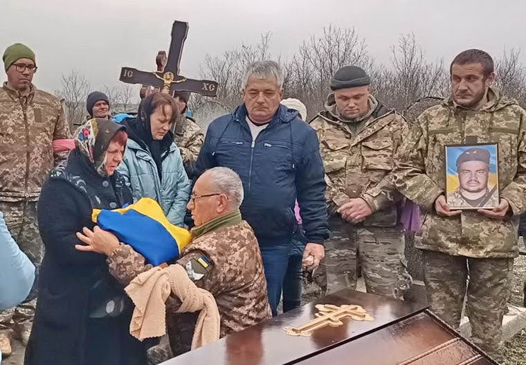 В Одесской области простились с погибшим Героем Иваном Бургелой