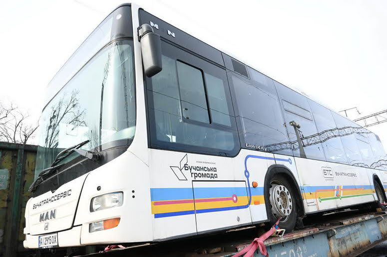 Подкрепление одесского транспорта: в Одессу прибыли 6 автобусов из Киевской области