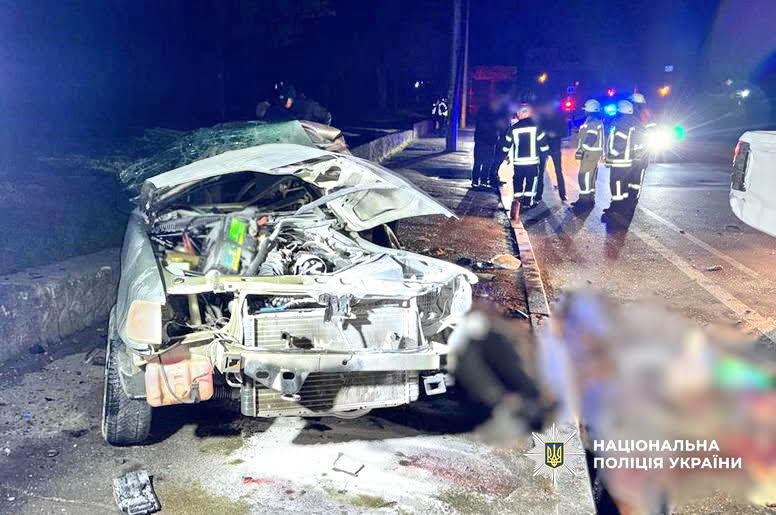 Ночная авария в Одессе унесла жизни двух человек